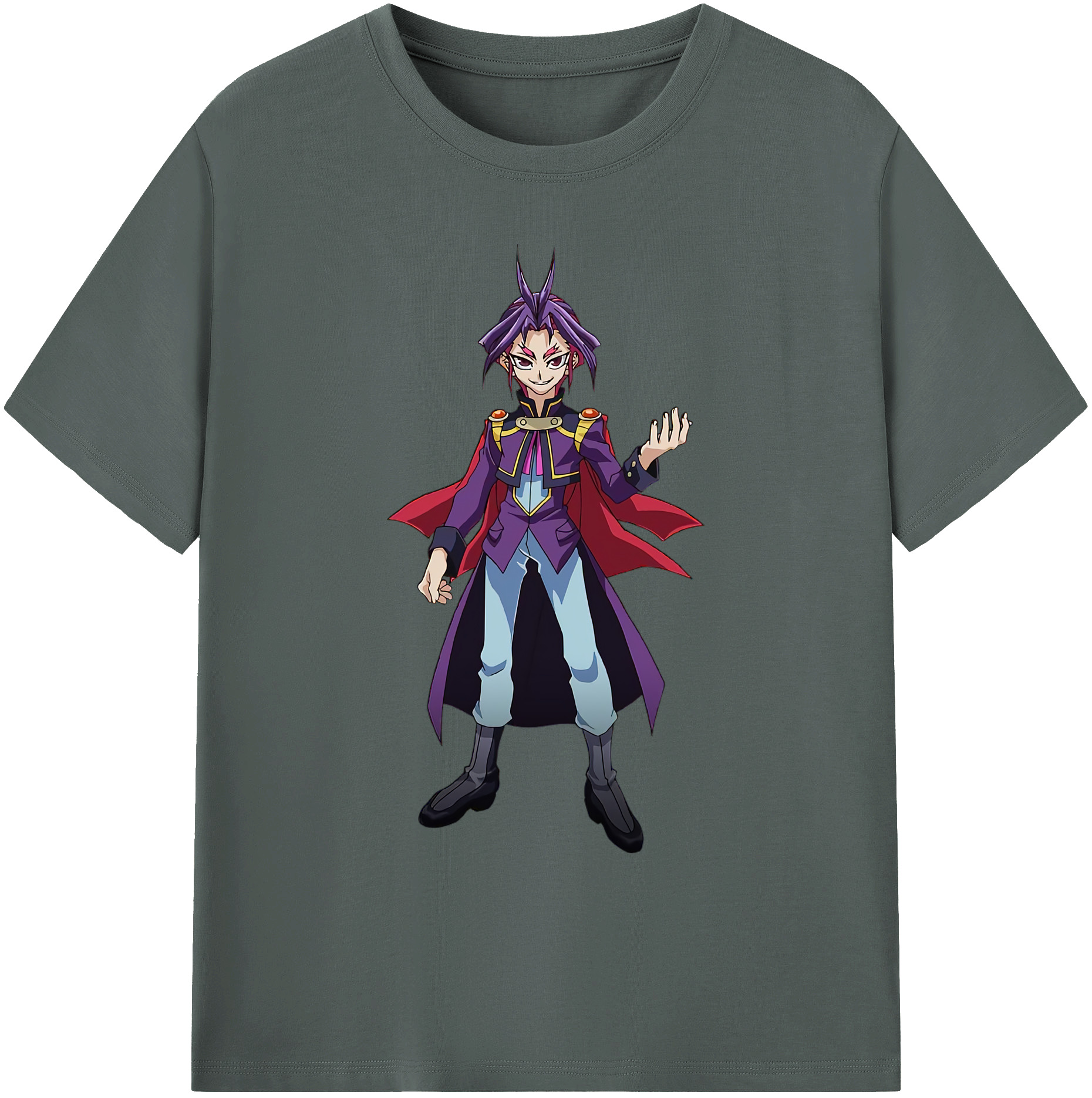 （画像用） 遊☆戯☆王 Yu-Gi-Oh! 綿100％ メンズ半袖Tシャツ｜肌触りやわらか＆通気性